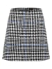Herrlicher Tweed rok zwart/wit