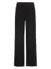 Herrlicher Leinen-Hose in Schwarz