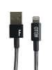 Design Letters Lightning-Kabel ''F'' in Schwarz - (L)100 cm