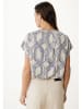 Mexx Blouse crème/blauw