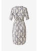 Mexx Kleid in Creme/ Blau
