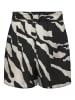 ONLY Shorts "Nova" in Schwarz/ Weiß