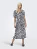 ONLY Jurk "Halia" donkerblauw/wit