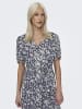 ONLY Jurk "Halia" donkerblauw/wit