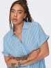 ONLY Carmakoma Blouse "Penna" lichtblauw