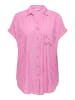 ONLY Carmakoma Hemd "Penna" in Rosa