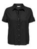 ONLY Carmakoma Hemd "Coco" in Schwarz
