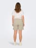 ONLY Carmakoma Shorts "Coco" in Beige