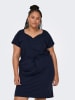 ONLY Carmakoma Kleid "Lila" in Schwarz