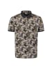 No Excess Poloshirt zwart/beige