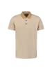 No Excess Poloshirt in Beige