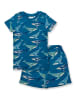 Sense Organics Pyjama "Kafka" in Blau