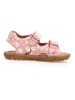 Naturino Leder-Sandalen "Sky" in Rosa/ Weiß