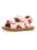 Naturino Leder-Sandalen "Sky" in Rosa/ Weiß