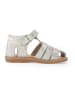 Naturino Leder-Halbsandalen "Zaffiro" in Silber