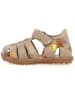 Naturino Leder-Halbsandalen "See" in Hellbraun