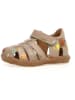 Naturino Leder-Halbsandalen "See" in Hellbraun