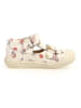 Naturino Leder-Halbsandalen "Puffy" in Creme