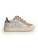 Naturino Leder-Sneakers "Eindhoven" in Gold/ Hellbraun/ Weiß