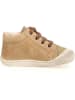 Naturino Leder-Sneakers "Macks" in Hellbraun