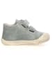 Naturino Leren sneakers "Macks" lichtblauw/geel