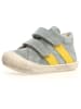 Naturino Leren sneakers "Macks" lichtblauw/geel