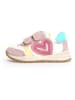 Naturino Leren sneakers "Quelly" lichtroze/wit/crème