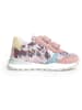 Naturino Leder-Sneakers "Quelly" in Rosa/ Weiß/ Gelb