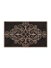 Hamat Fußmatte "Diamo" in Schwarz/ Gold - (L)45 x (B)75 cm