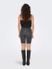JDY Shorts in Schwarz/ Silber