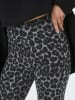 JDY Shorts in Schwarz/ Silber