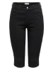 JDY Jeans-Caprihose  in Schwarz