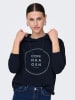 JDY Hoodie in Dunkelblau