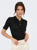 JDY Poloshirt zwart