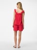 Pieces Shorts "Sastina" in Rot