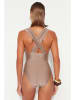 trendyol Badeanzug in Beige
