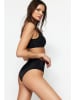 trendyol Bikini w kolorze czarnym ze wzorem