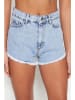 trendyol Jeans-Shorts in Blau