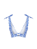trendyol Bikinitop blauw/wit