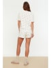 trendyol Pyjama wit/zwart
