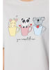 trendyol Pyjama grijs/meerkleurig