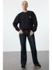 trendyol Sweatshirt in Schwarz