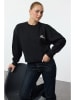 trendyol Sweatshirt in Schwarz