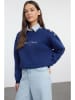 trendyol Sweatshirt in Blau