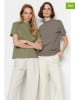 trendyol 2er-Set: Shirts in Khaki/ Braun