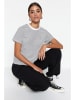 trendyol Shirt wit/zwart