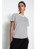 trendyol Shirt in Weiß/ Schwarz