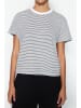 trendyol Shirt in Weiß/ Schwarz