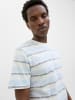 Jack & Jones Shirt "Birk" in Hellblau/ Weiß