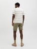 Jack & Jones Koszulka "Birk" w kolorze szaro-białym